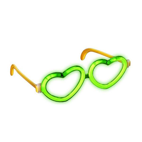 عینک نئونی نورانی قلبی